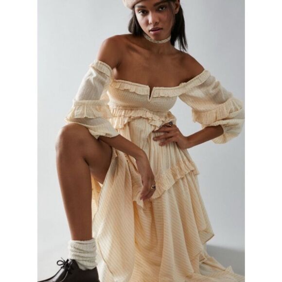 Spell & The Gypsy Clementine Mermaid Dress Size XS - Picture 2 of 10